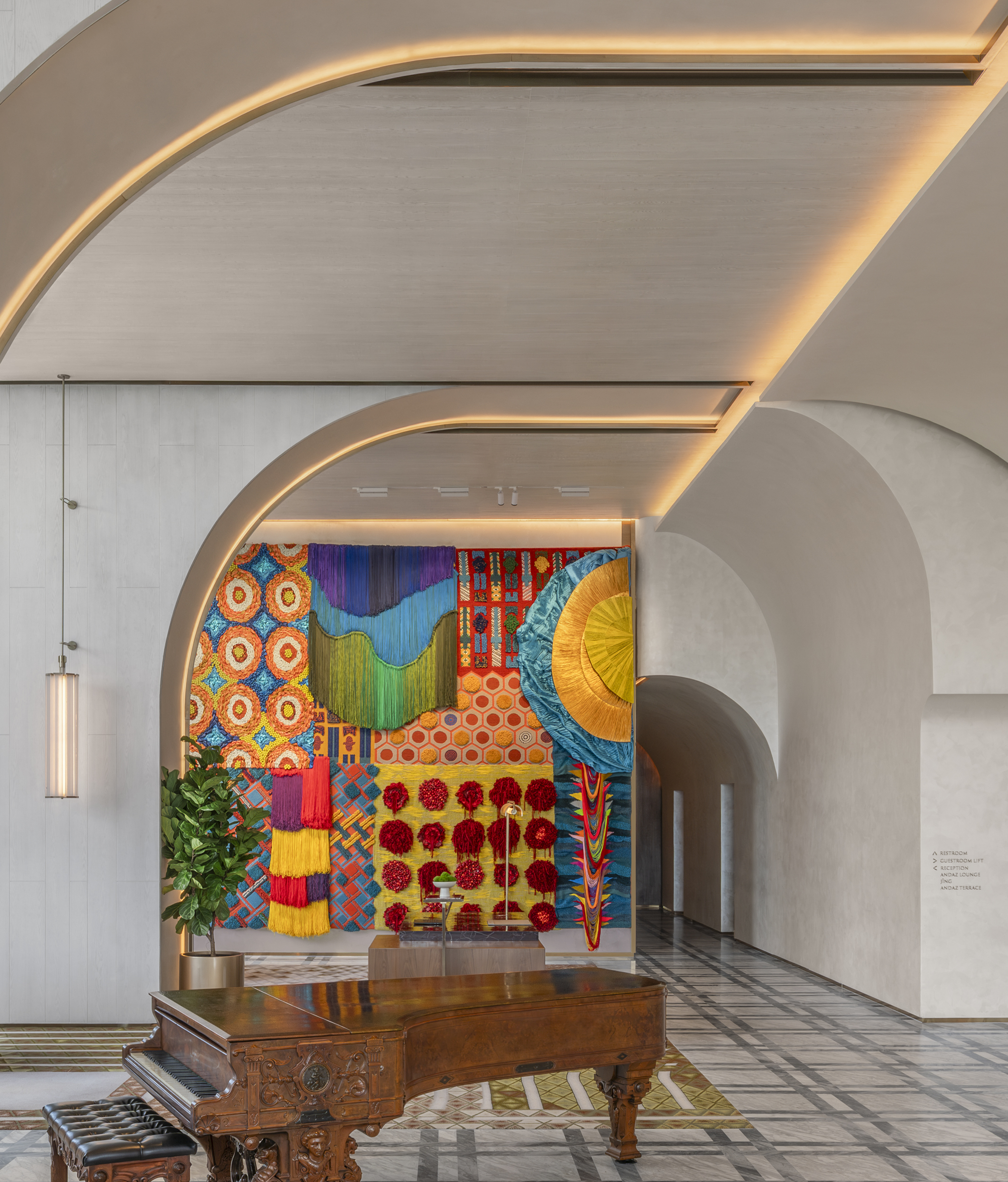 PIA Interior操刀Andaz One Bangkok，泰式藝術與自然綠意的當代詮釋6