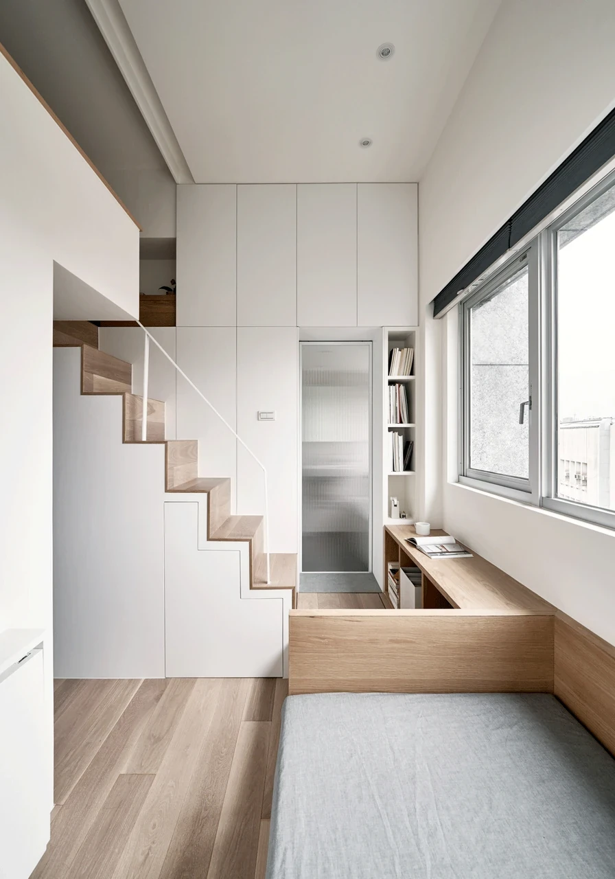 In Taipei, a 190sqft Piano Studio Has Been Cleverly Transformed Into a Fully Functioning Apartment - Image 7