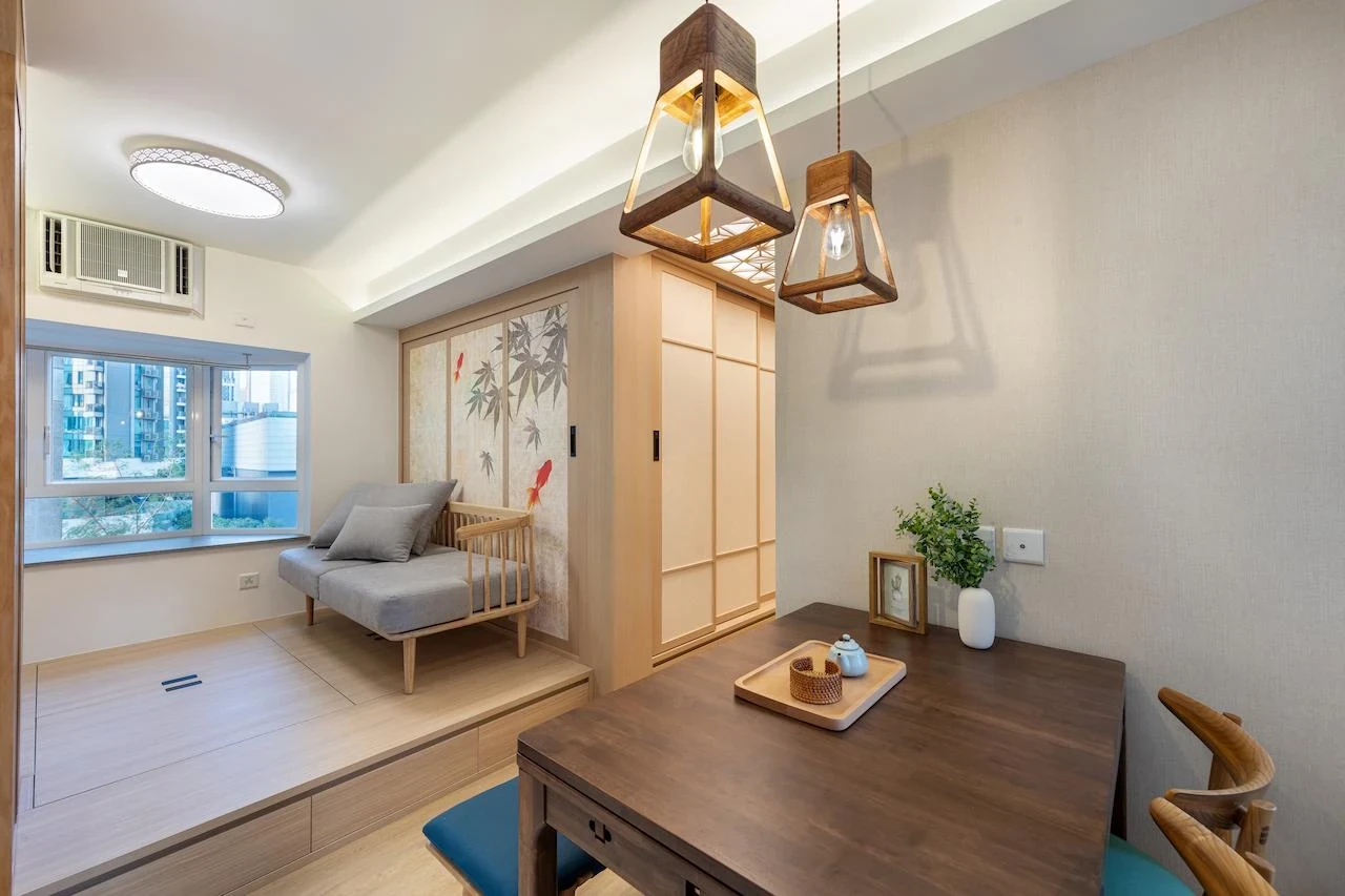 荃灣720呎單位運用色彩及物料，打造富活力的簡約日系風 - Image 5