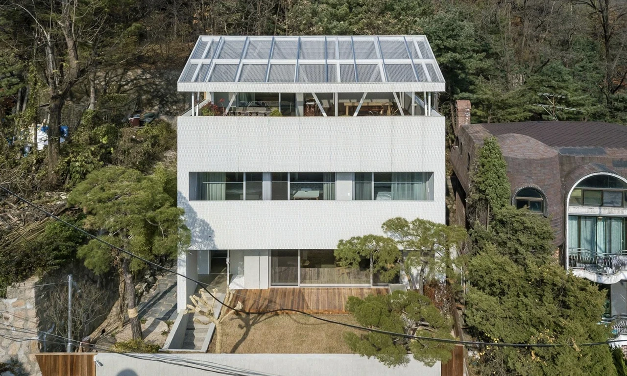 引入森林的氣息，韓國首爾郊區的簡約建築有溫暖的風景 - Image 1